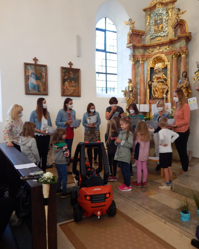  kath. Kindergarten St. Nikolaus Windheim Illustration 